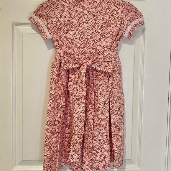 Beautiful New Classic Girl Dress in 100% Cotton. With cotton lining.Size:0,4,6 - Picture 3 of 10